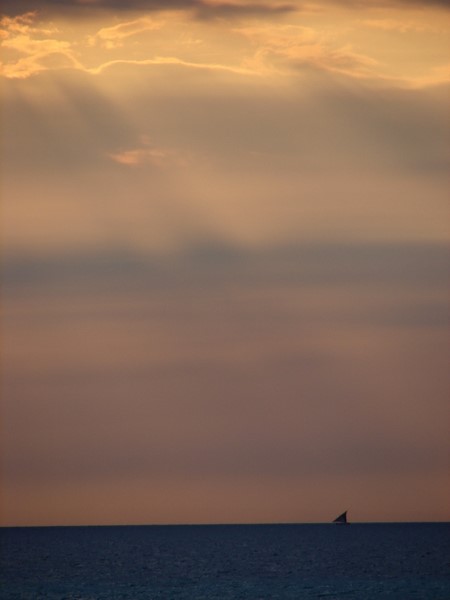 Dhow at Sunset