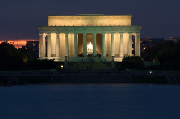 Lincoln at Dusk